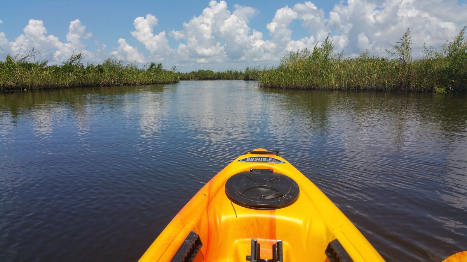 Samsung Galaxy Note4 sample photo. Kayak, water, marsh photography