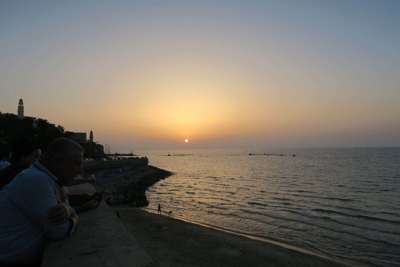 Canon PowerShot G7 X sample photo. Sunset, marine, jaffa photography