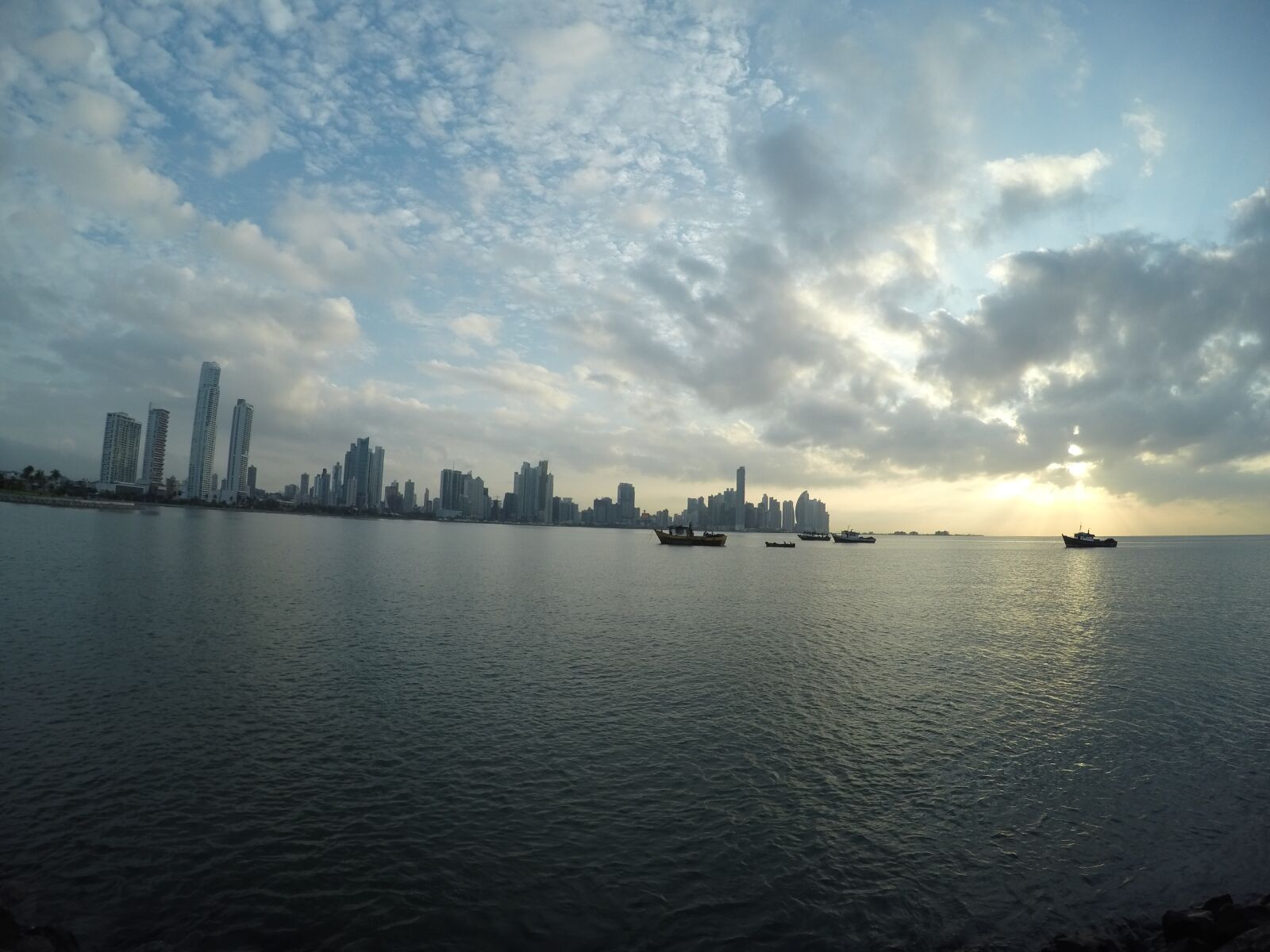 GoPro HERO4 Silver sample photo. Panama, bay, sea photography