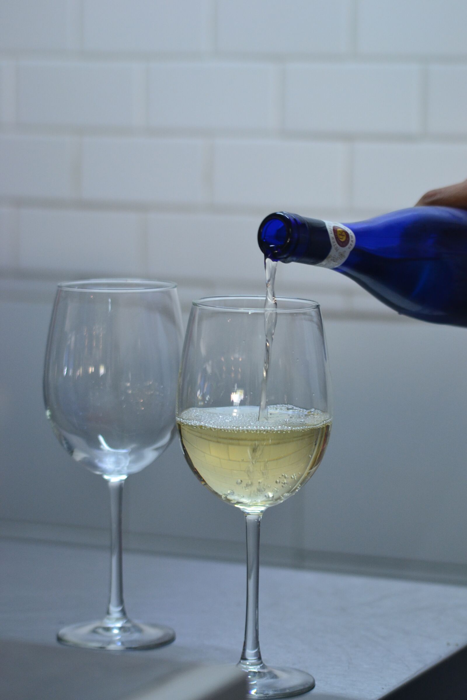 Nikon D3100 sample photo. Wine, cup, white photography