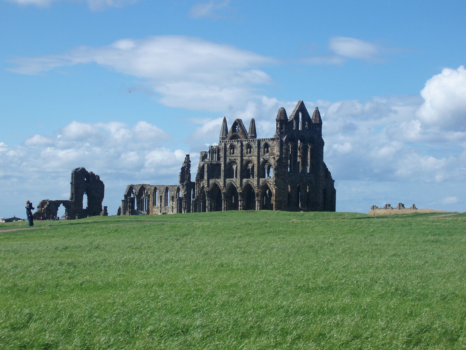 Olympus uD800,S800 sample photo. Whitby, abbey, yorkshire photography
