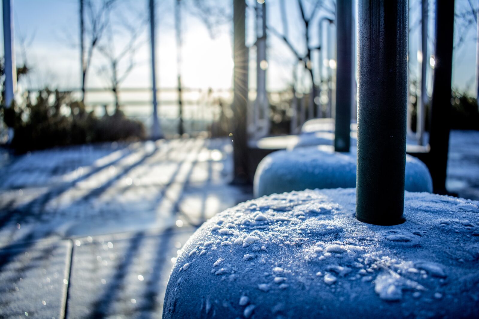 Nikon D5200 sample photo. Icy, winter, snow photography