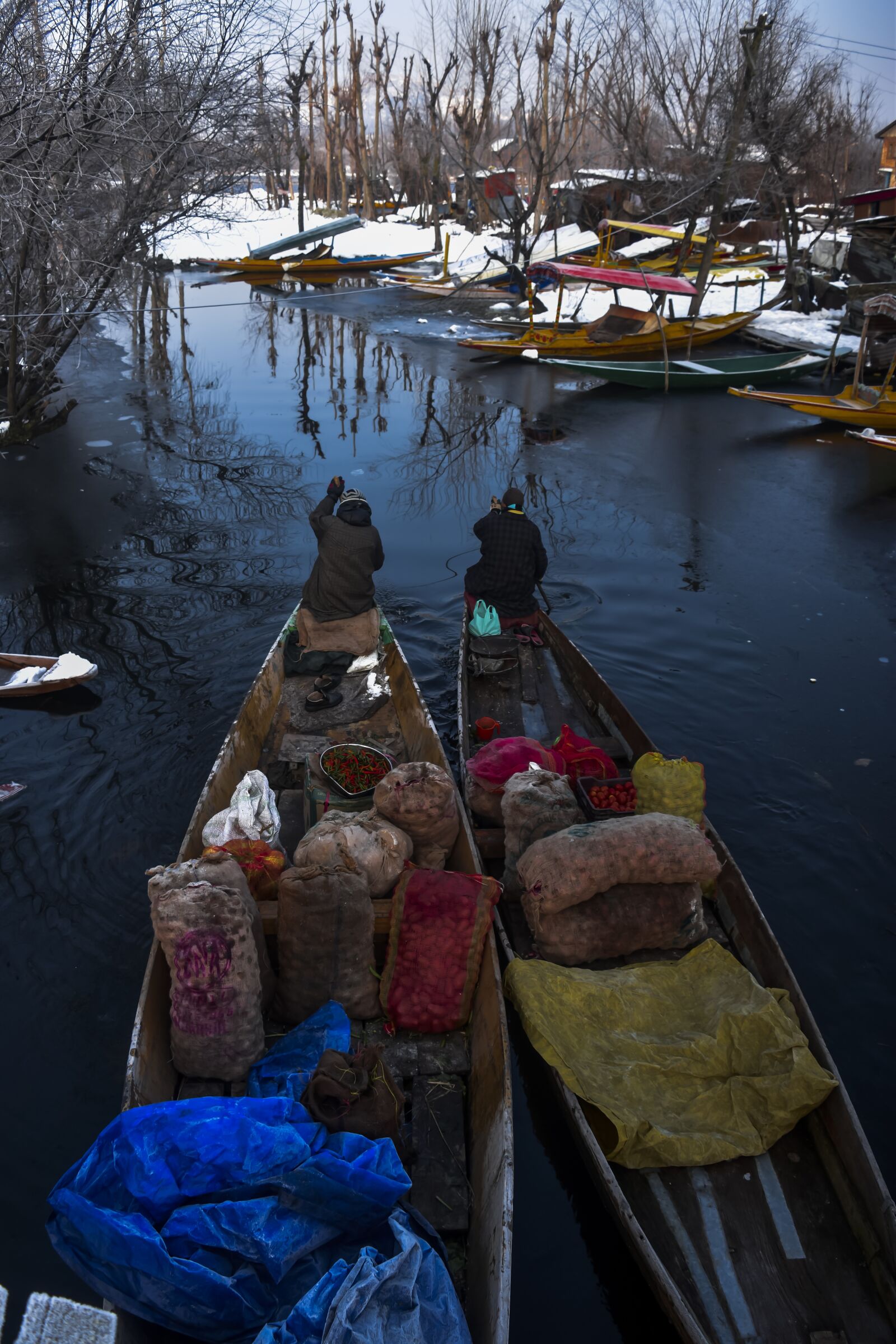 Nikon D5500 sample photo. Srinagar, kashmir, water photography