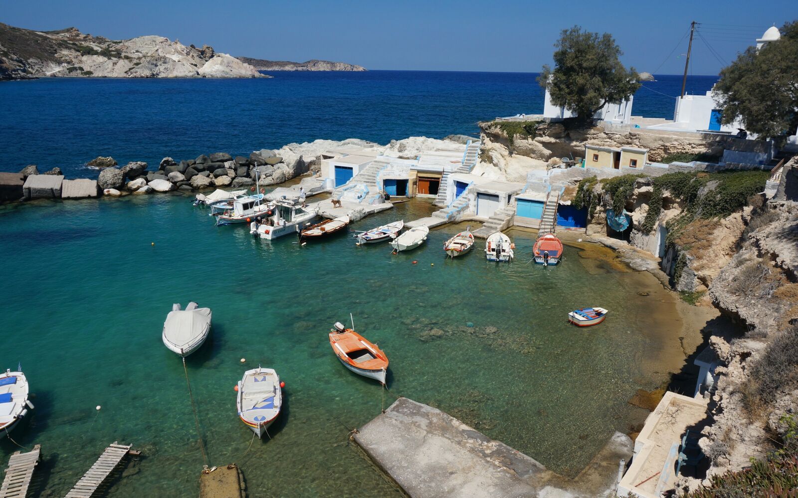 Sony Alpha NEX-5T sample photo. Greece, greek island, milos photography