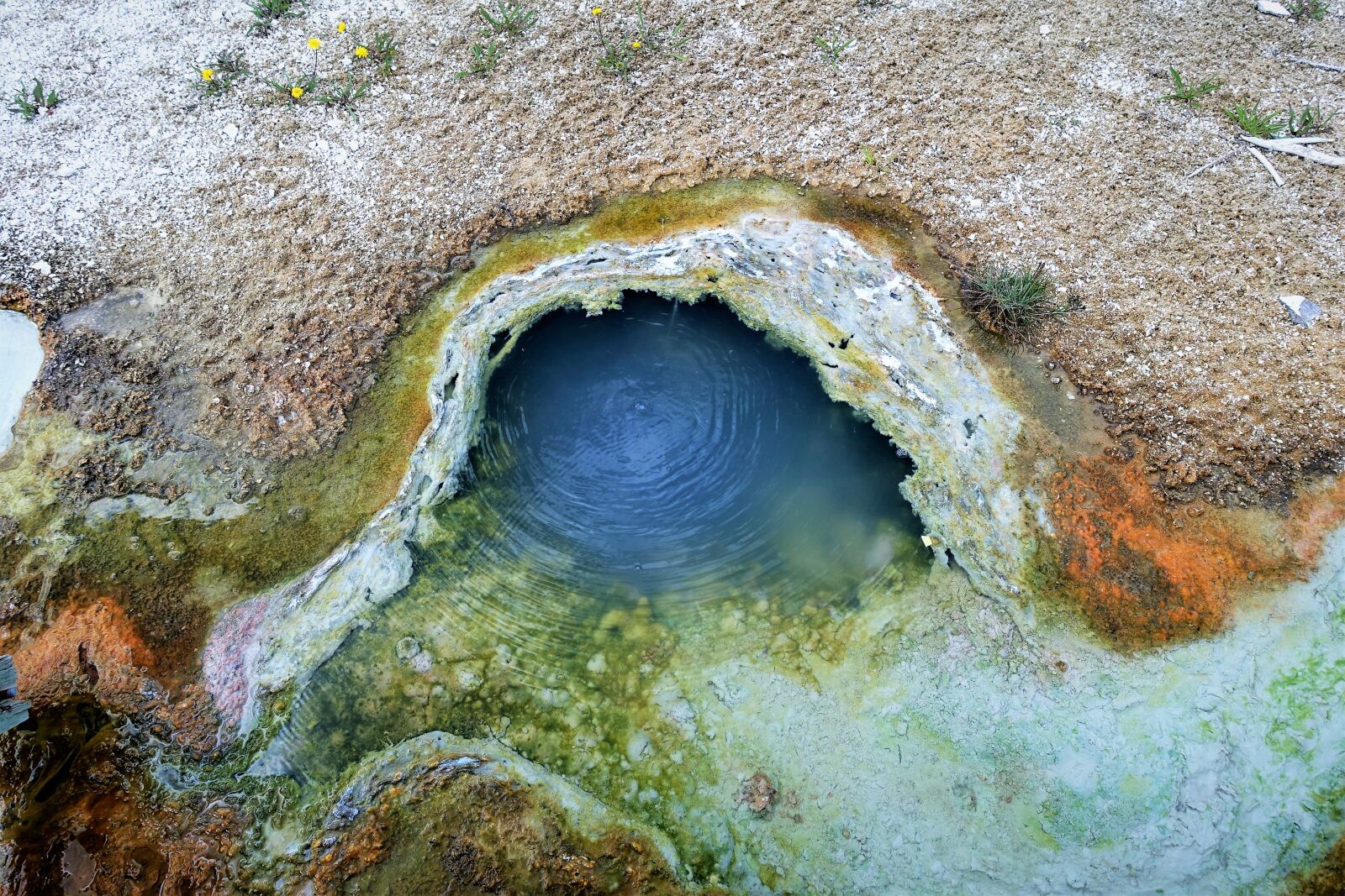 Sony Cyber-shot DSC-RX100 III sample photo. Colorful, thermal pool, yellowstone photography