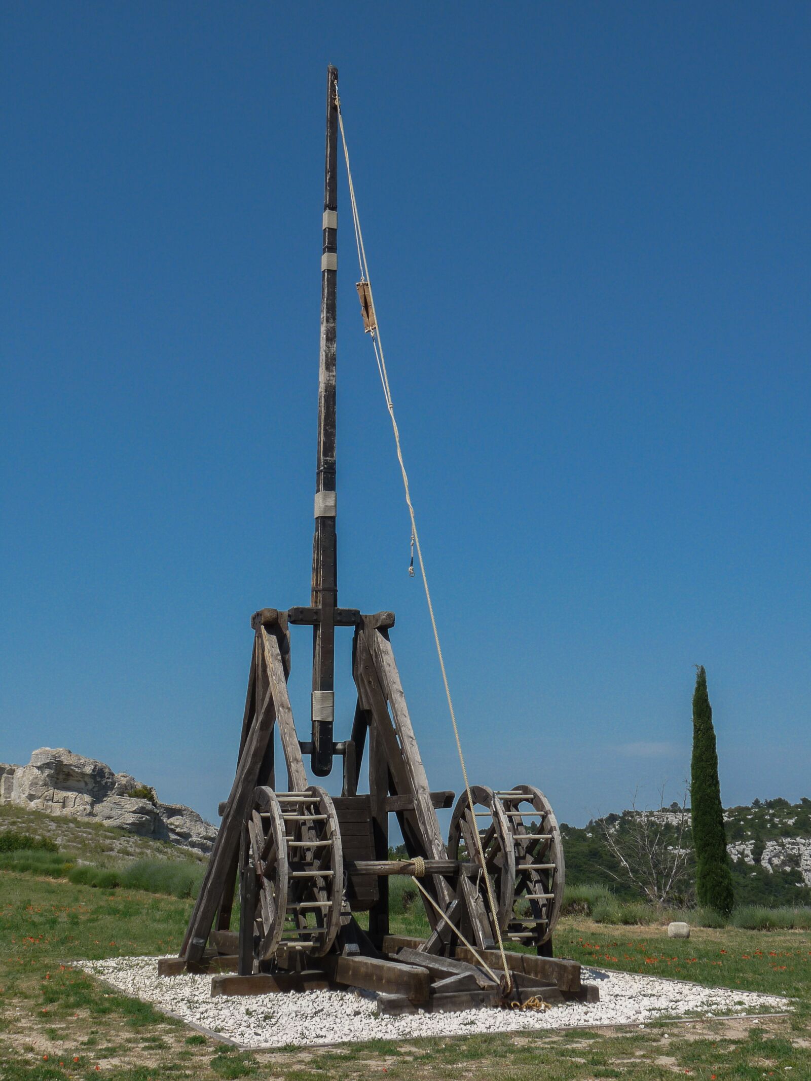 Panasonic Lumix DMC-FZ28 sample photo. Catapult, weapon, middle ages photography