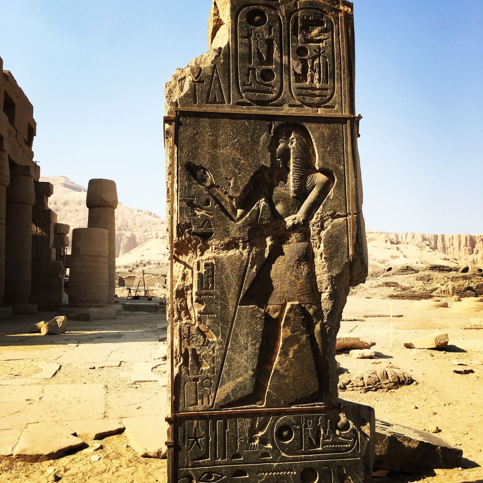 Apple iPhone 6s sample photo. Luxor, egypt, pharaonic photography