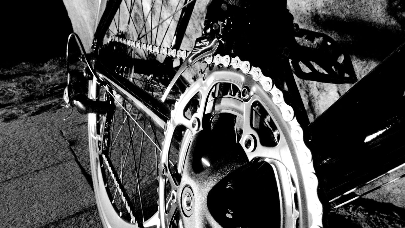 HUAWEI Honor3 sample photo. Bus, bike, flywheel photography