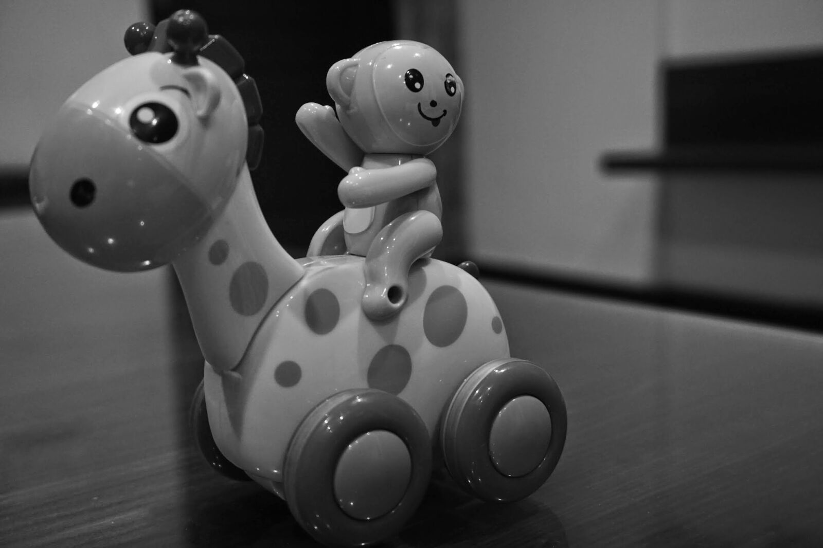 Sony E 16-50mm F3.5-5.6 PZ OSS sample photo. Baby, toy, black, and photography