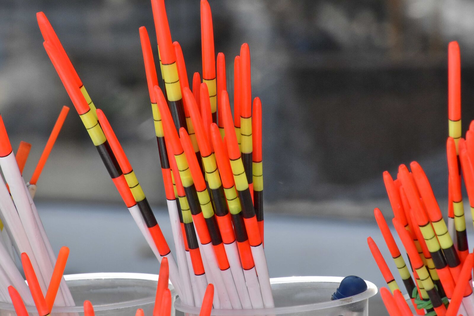Nikon D5500 sample photo. Colourful, fishing gear, material photography