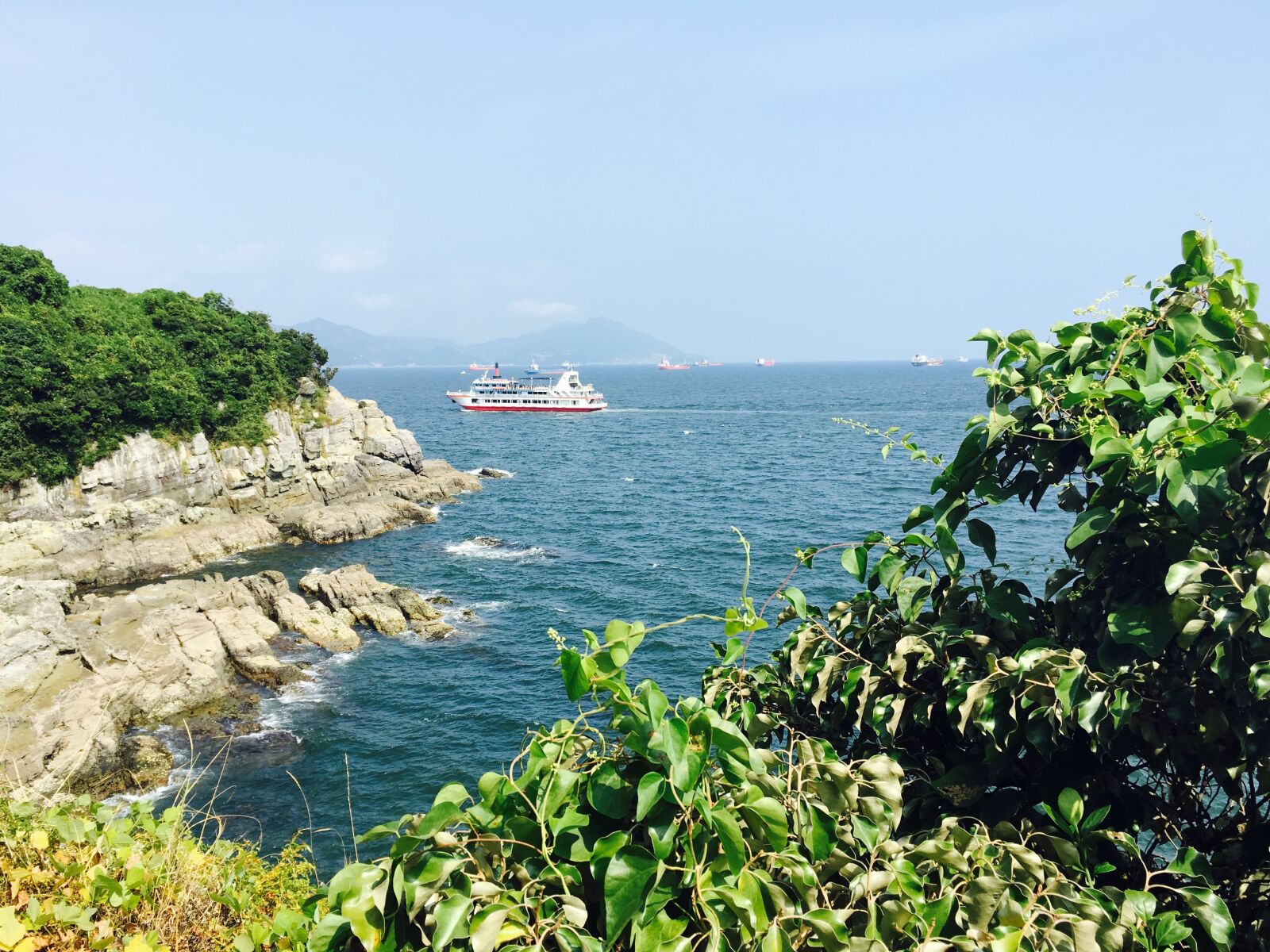 Apple iPhone 6s sample photo. Sea, mountain, times photography