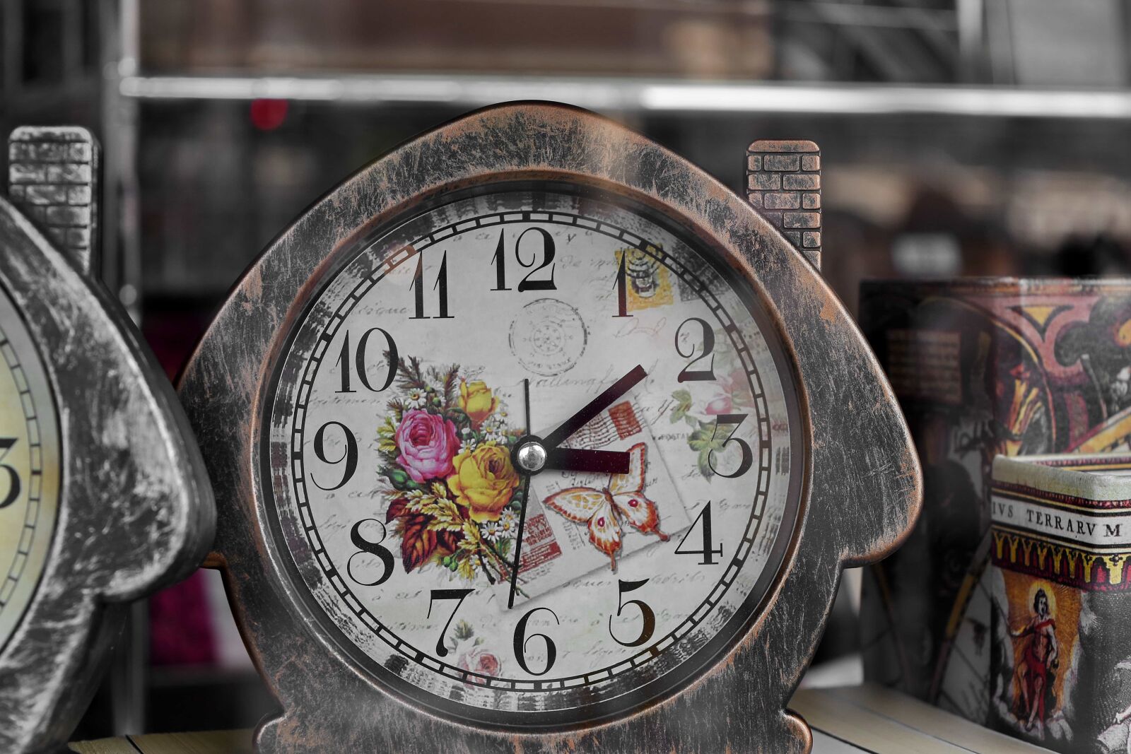 Nikon D5500 sample photo. Old fashioned, clock, time photography