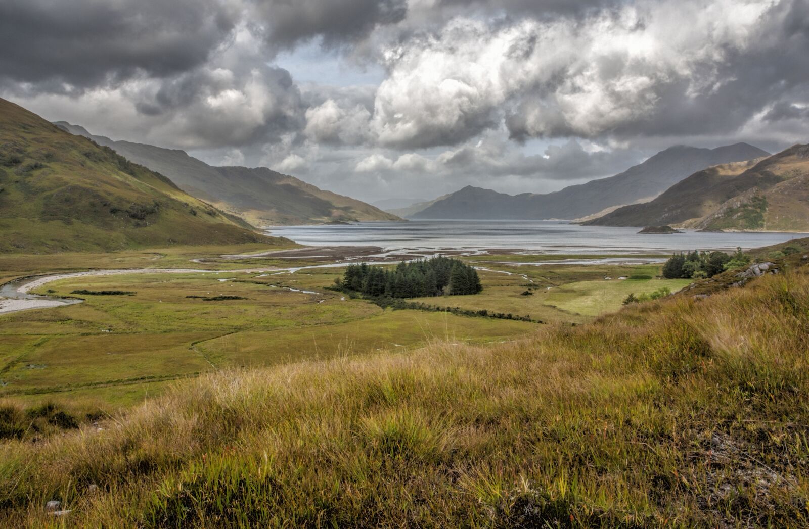 Nikon D80 sample photo. Loch hourn, scotland, high photography