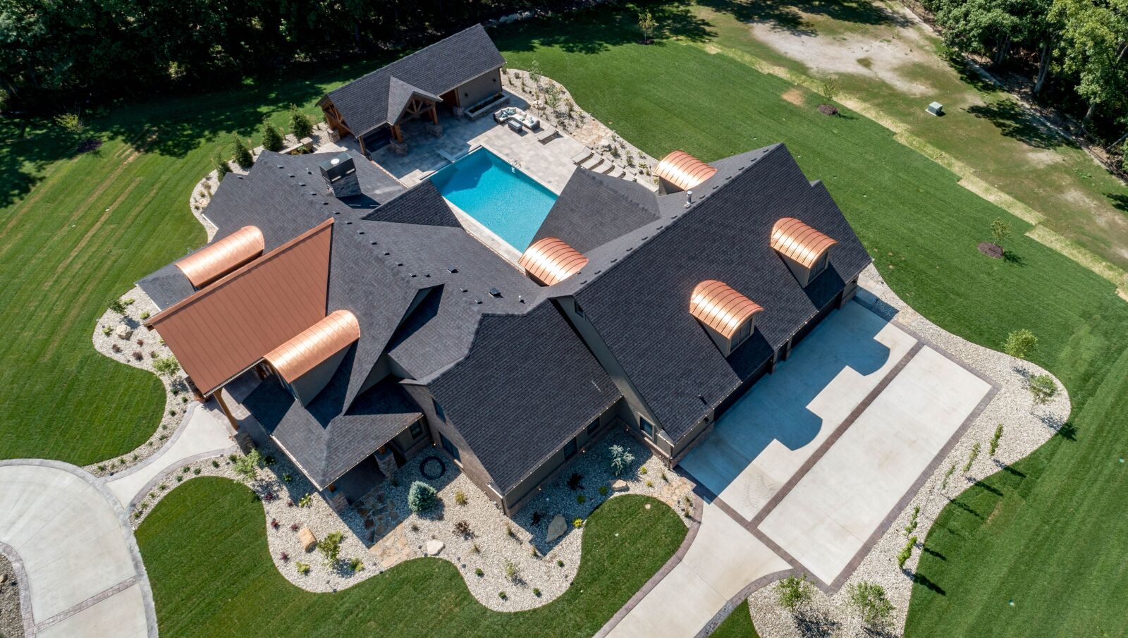 DJI FC6310 sample photo. Real estate, drone, exterior photography