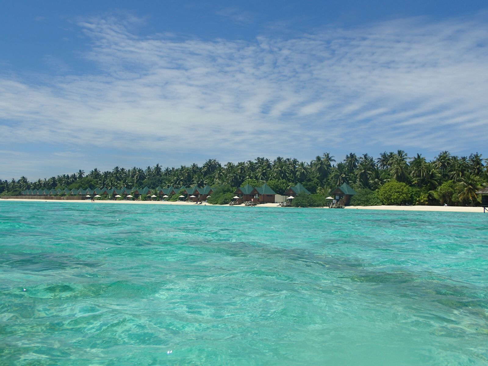 Olympus TG-1 sample photo. Island, beach villas, maldives photography
