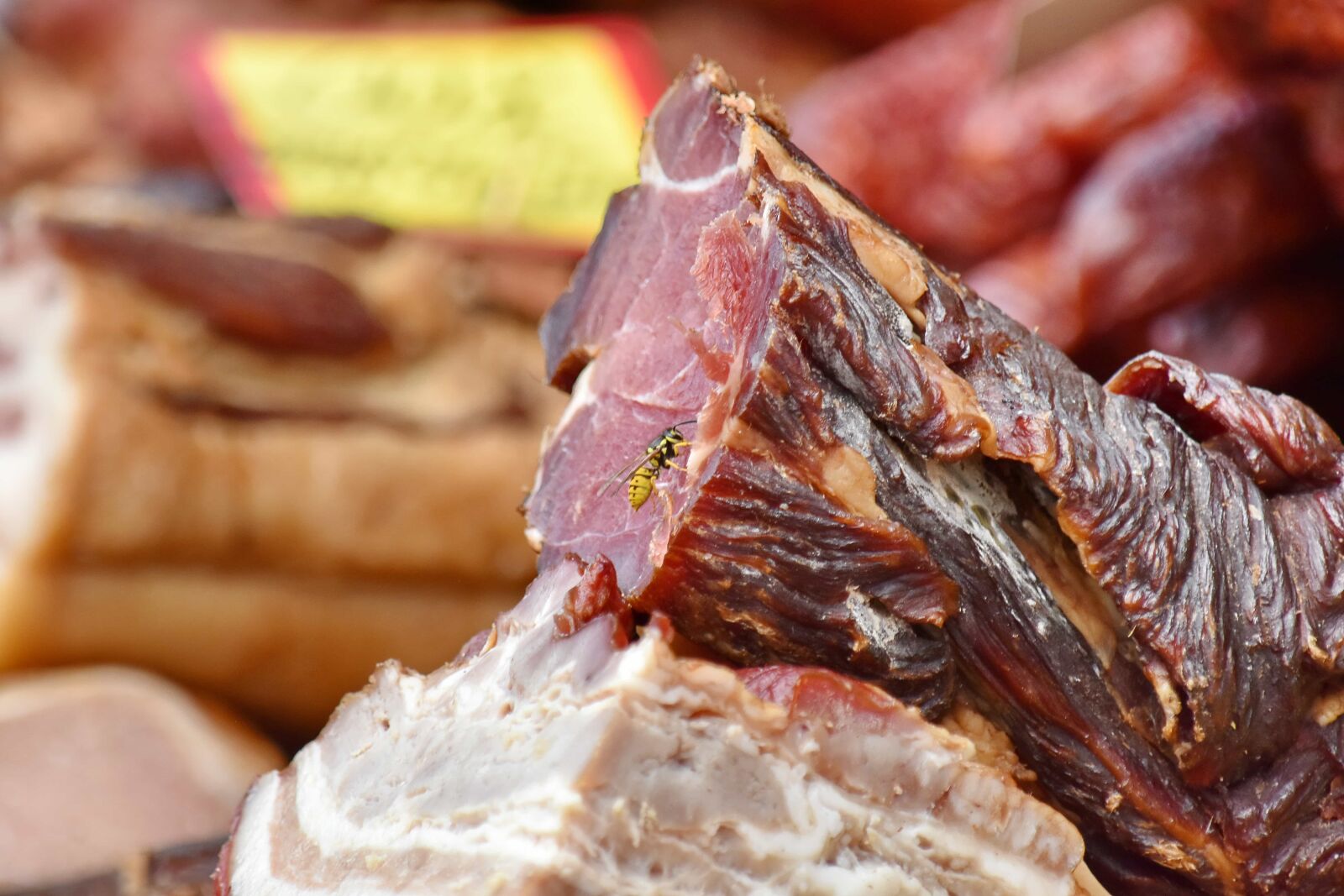Nikon D5500 sample photo. Ham, handmade, wasp, pork photography