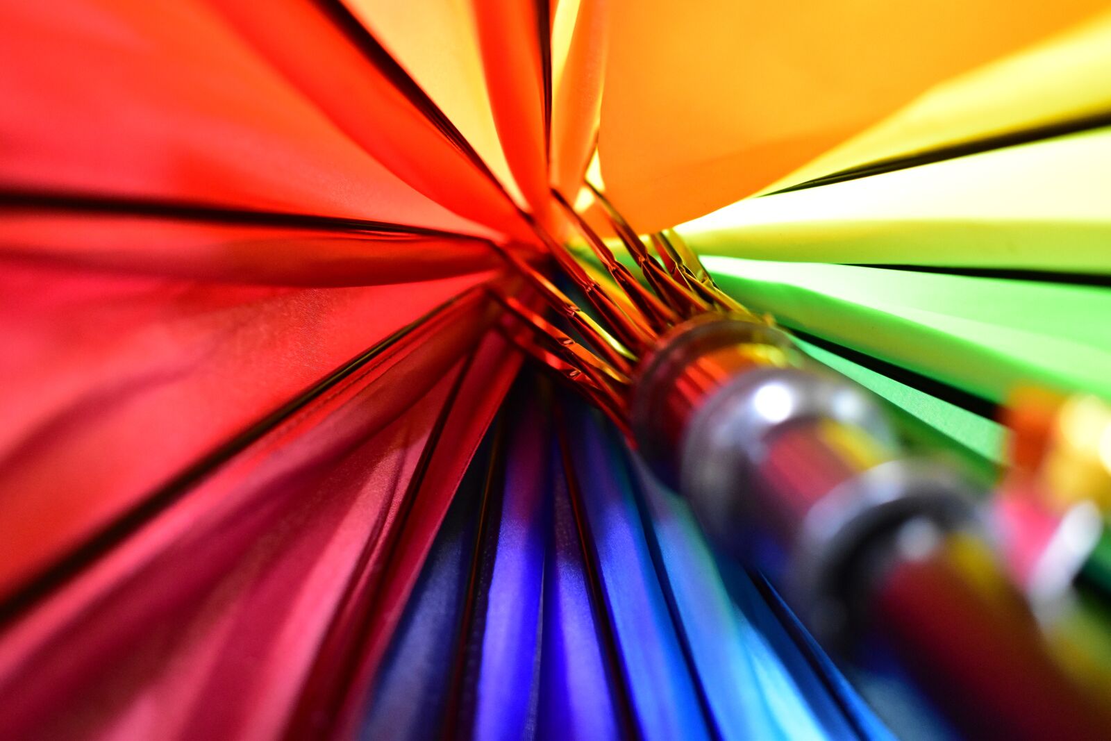 Nikon D3500 sample photo. Umbrella, paint, color photography