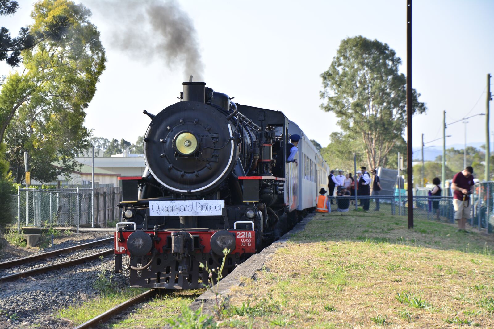 Nikon D5200 sample photo. Train, railway, steam photography