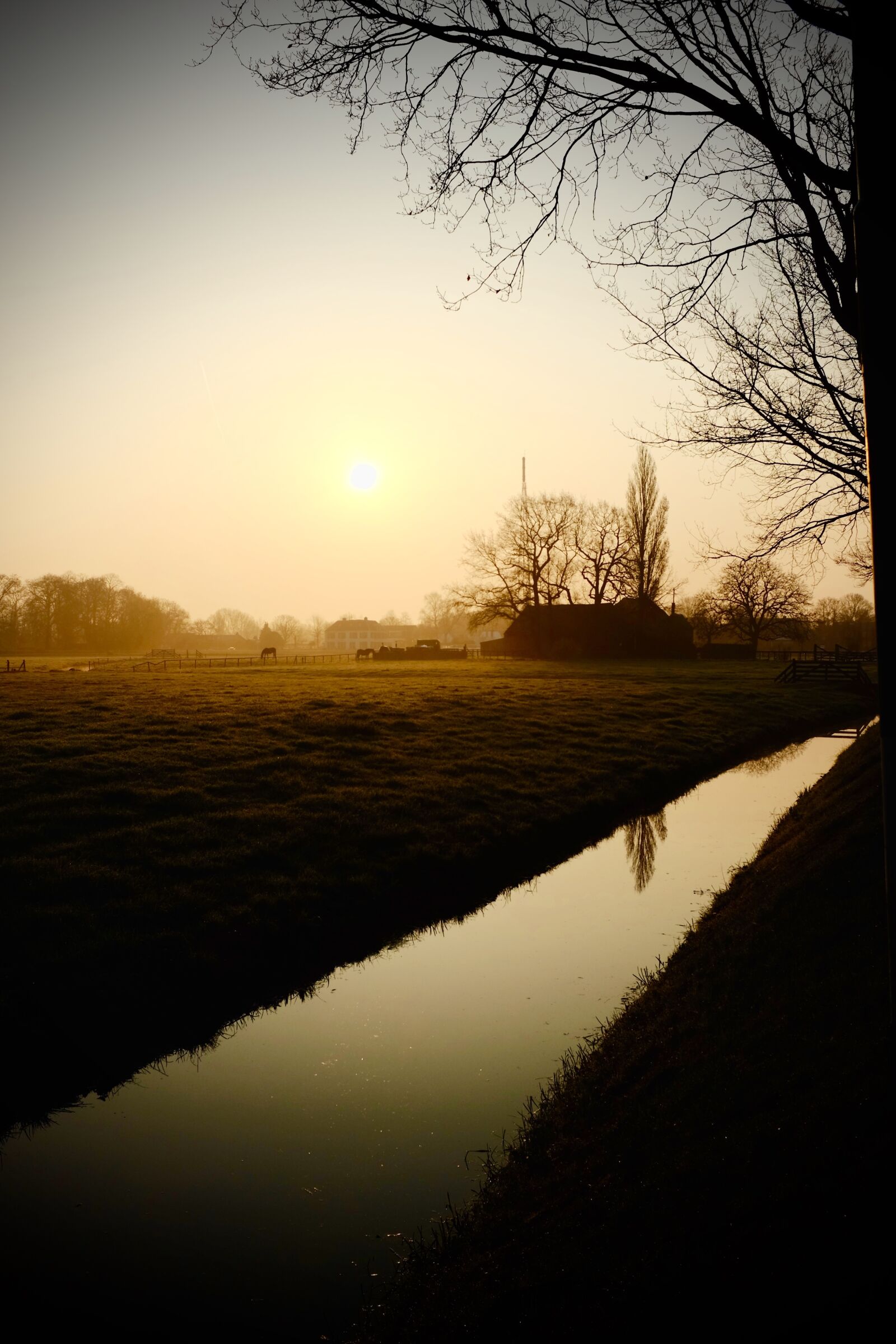 Fujifilm X100S sample photo. Sunset, sunrise, nature, river photography