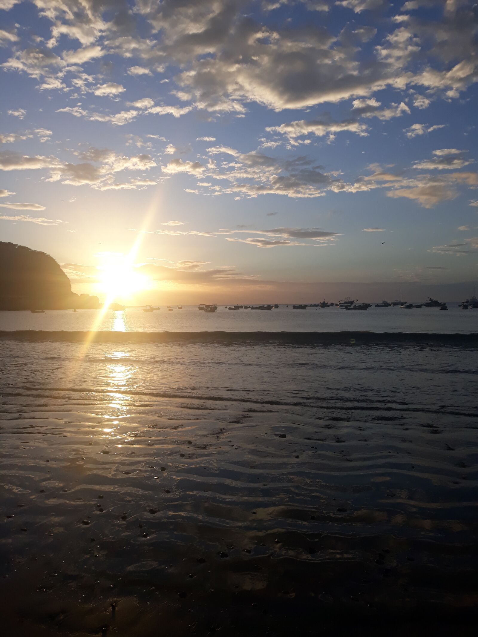 Samsung Galaxy J7 Pro sample photo. Nicaragua, playa, atardecer photography