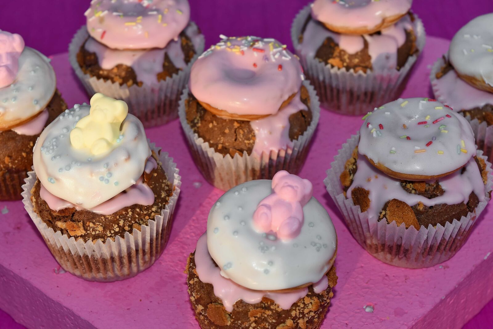 Nikon D5500 sample photo. Cookies, cupcake, delicious, sweet photography