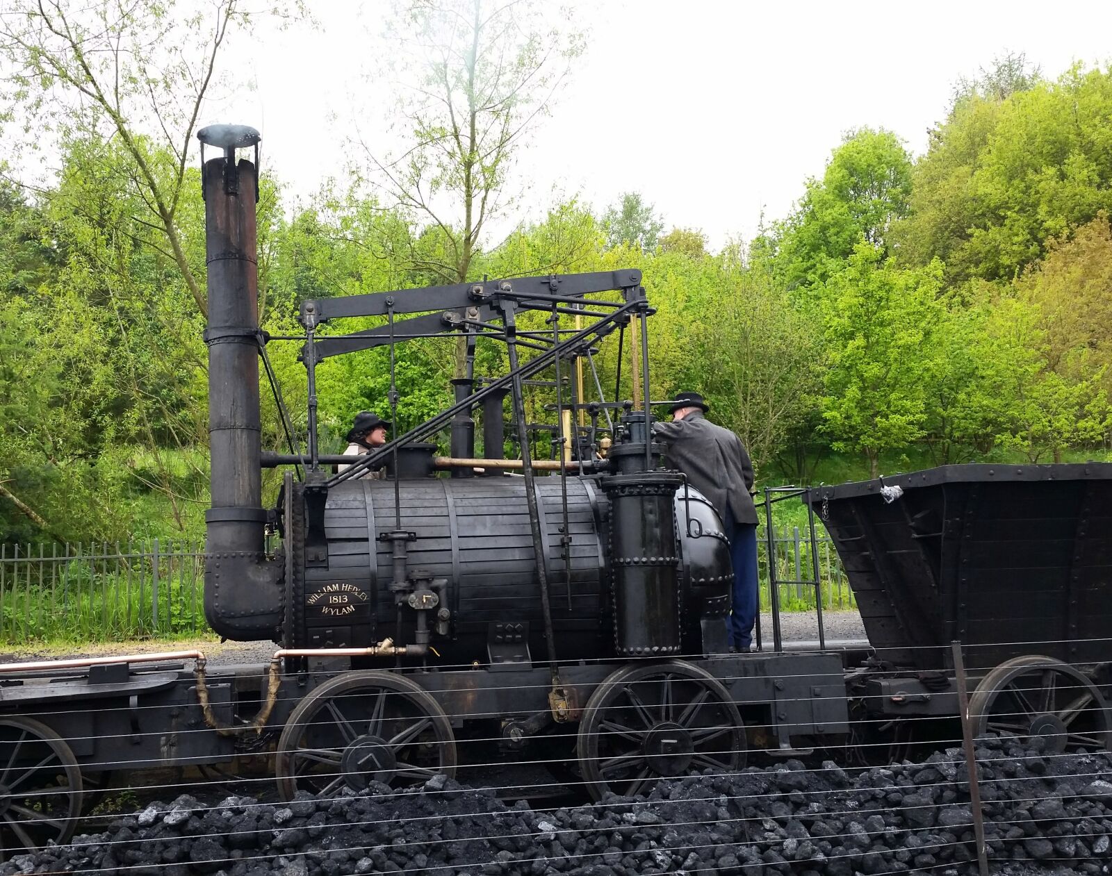 Samsung Galaxy S5 sample photo. Durham, beamish museum, steam photography