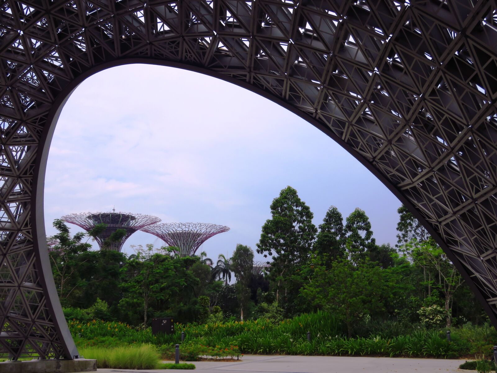 Canon PowerShot SX60 HS sample photo. Garden by the bay photography