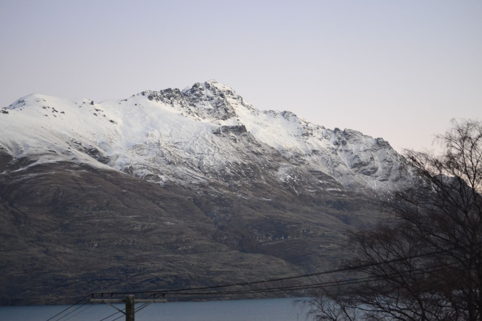 Nikon D3100 sample photo. Snowy mountain, queenstown, nature photography