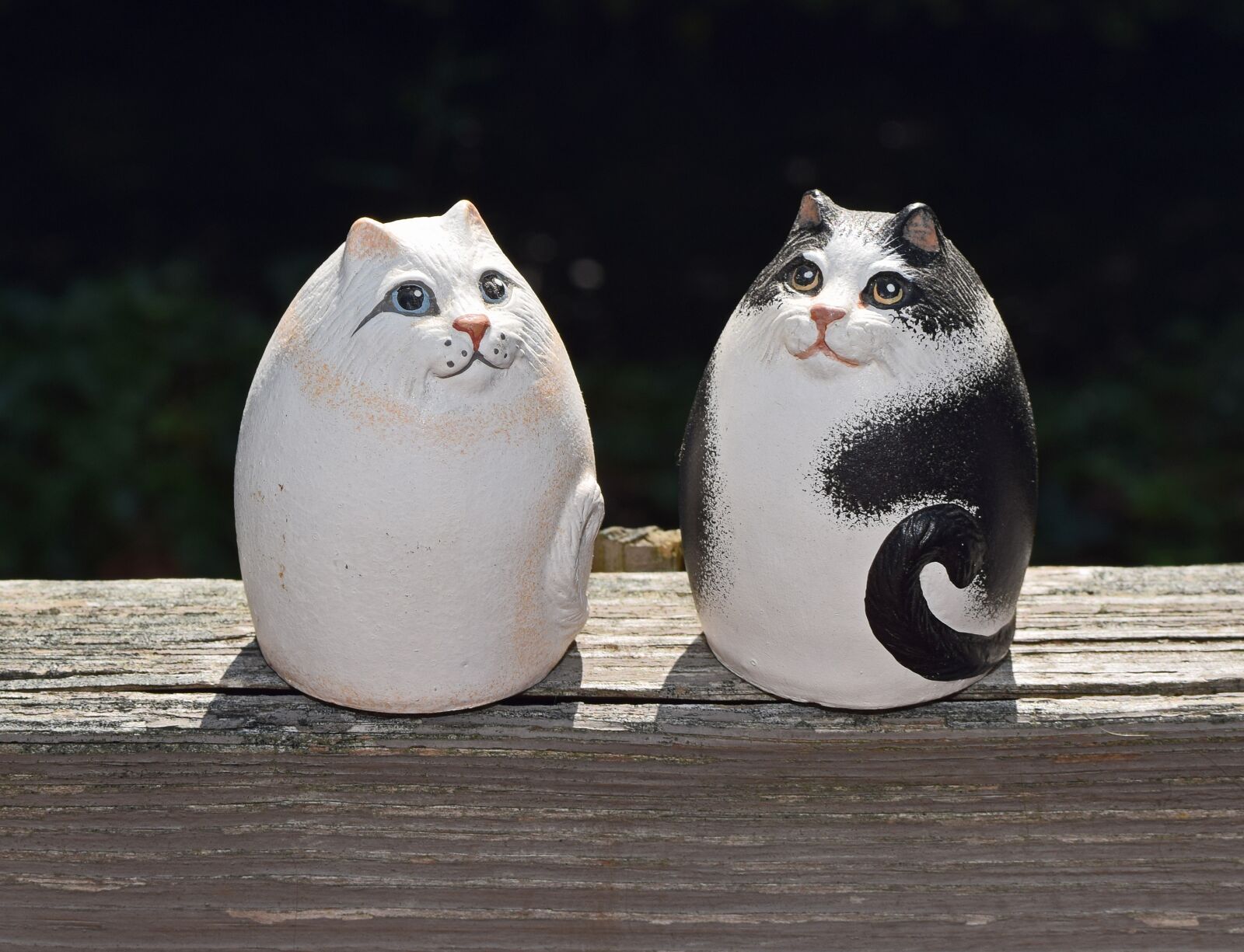 Nikon D3300 sample photo. Ceramic cats, handmade, art photography