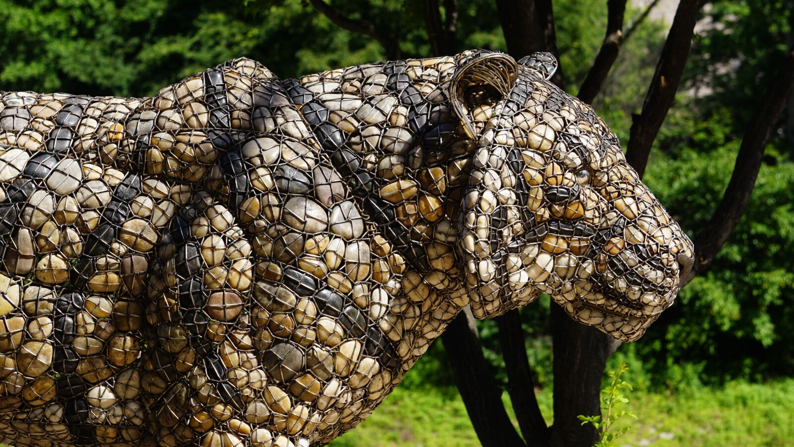 Sony a6000 sample photo. Sculpture, tiger, works of photography