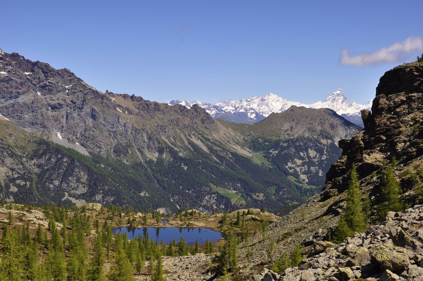 Nikon D5000 sample photo. Nature, matterhorn, mountain photography