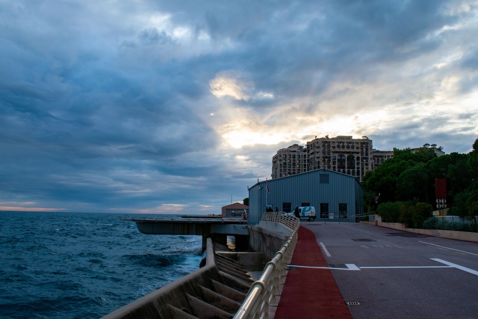 Nikon D5600 sample photo. Clouds, sea, port photography