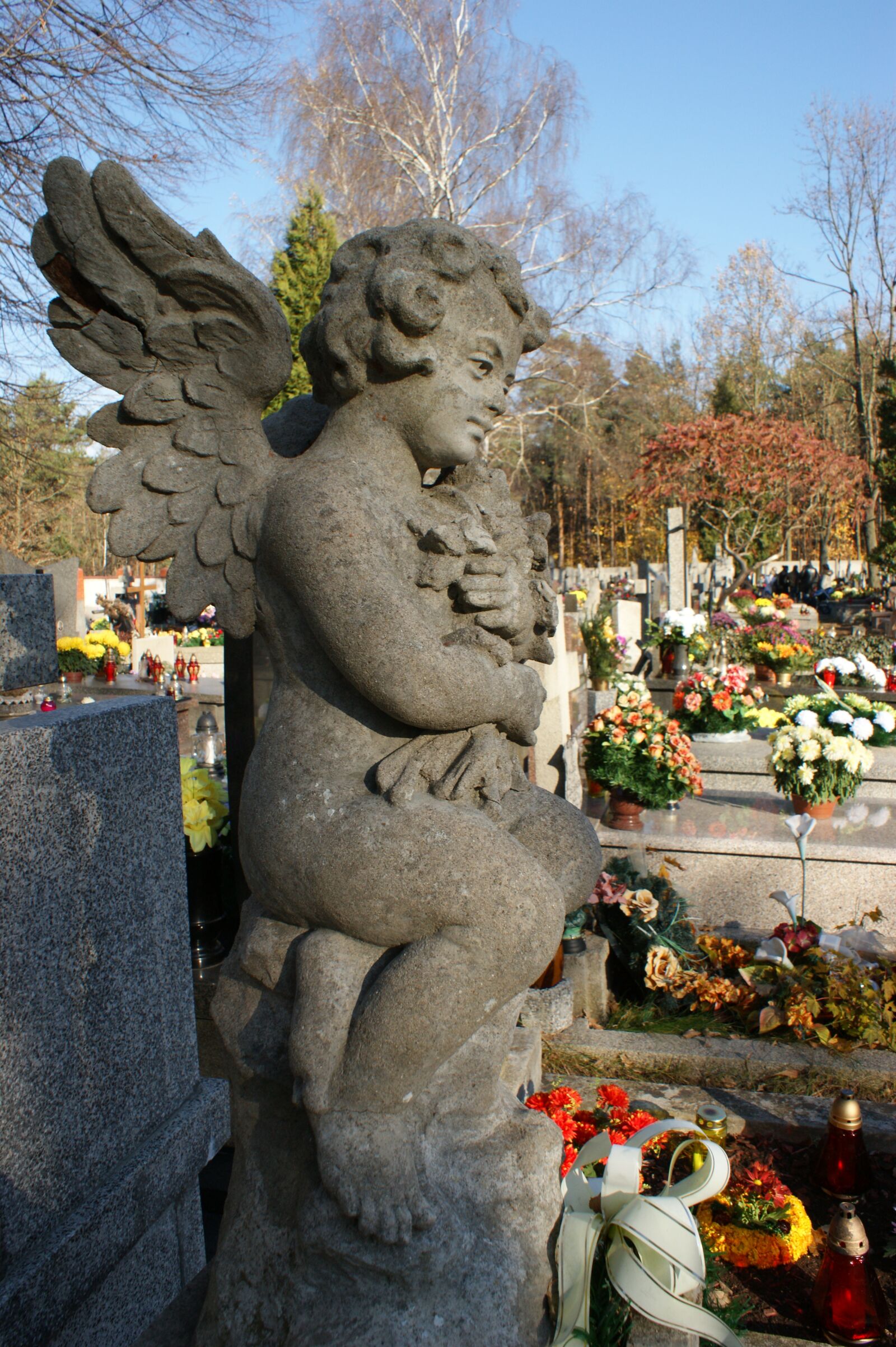 Sony Alpha DSLR-A350 sample photo. Sculpture, the statue, the photography