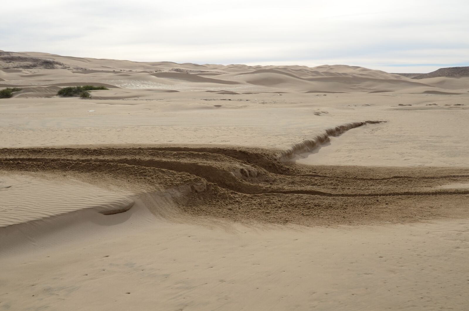Nikon D7000 sample photo. Traces, sand, offroad photography