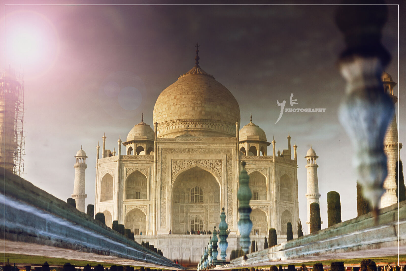 Canon EOS 5D Mark II sample photo. Architecture, india, love, taj photography