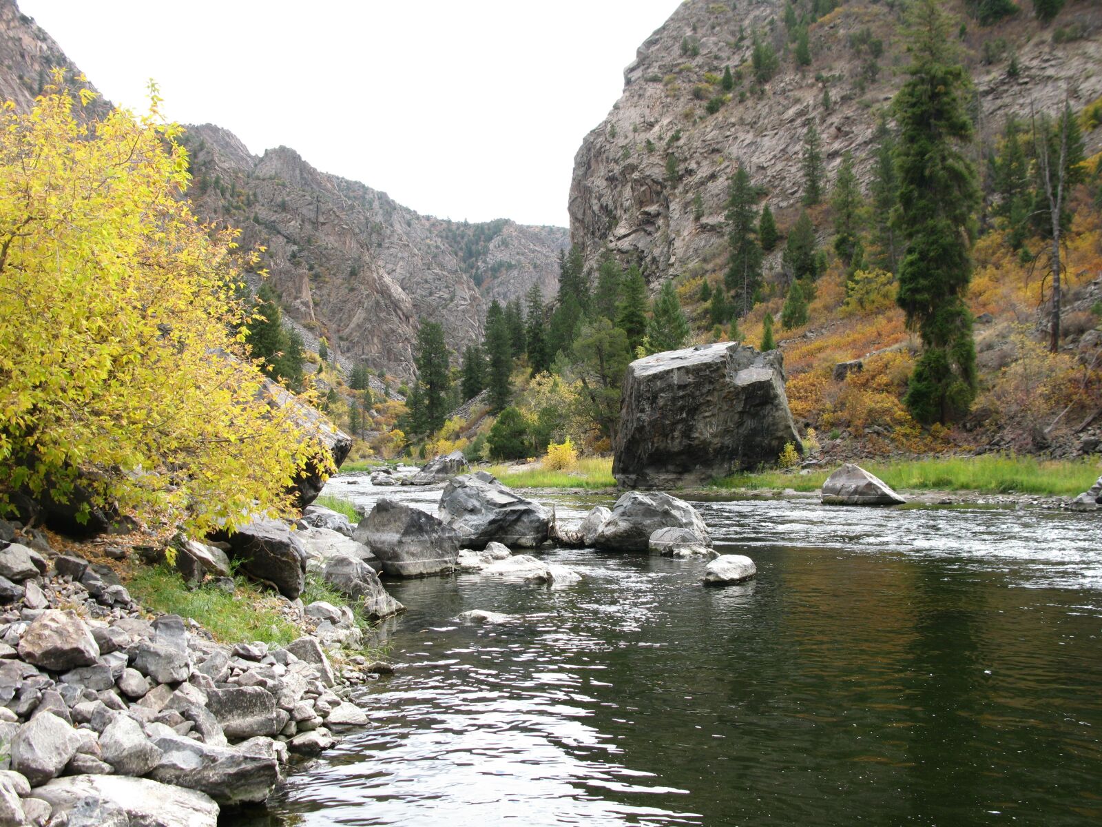 Canon POWERSHOT G9 sample photo. Colorado, black canyon, river photography
