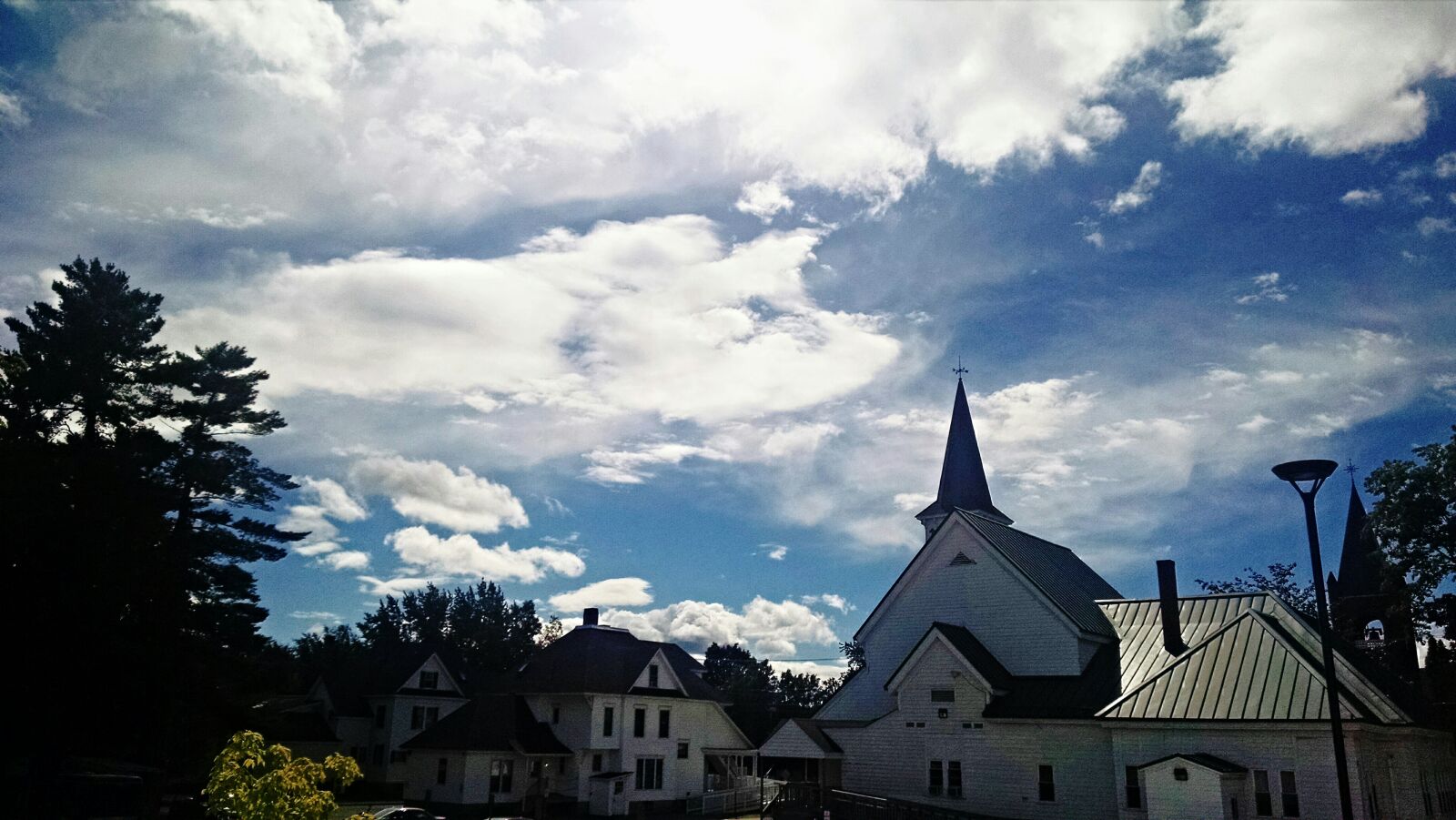 Motorola Moto X (1st Gen) sample photo. Building, church, clouds, sky photography