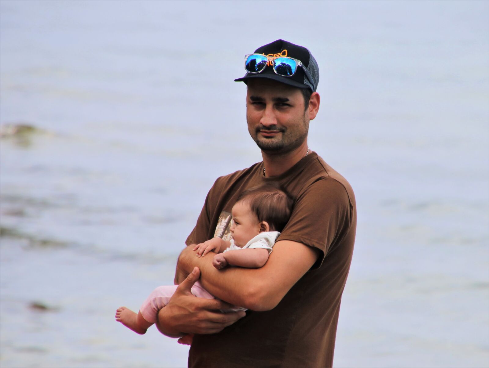 Canon EOS 80D sample photo. Child, father, baby photography