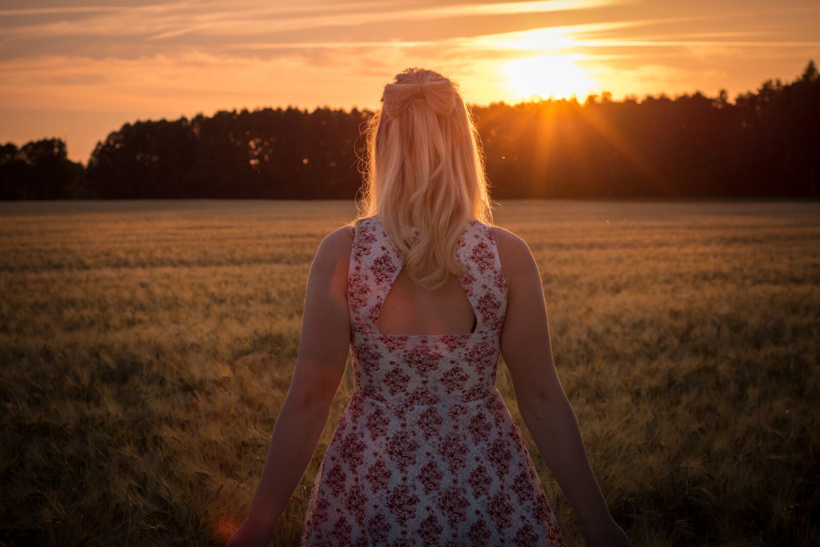 Nikon D7200 sample photo. Sunset, portrait, summer photography