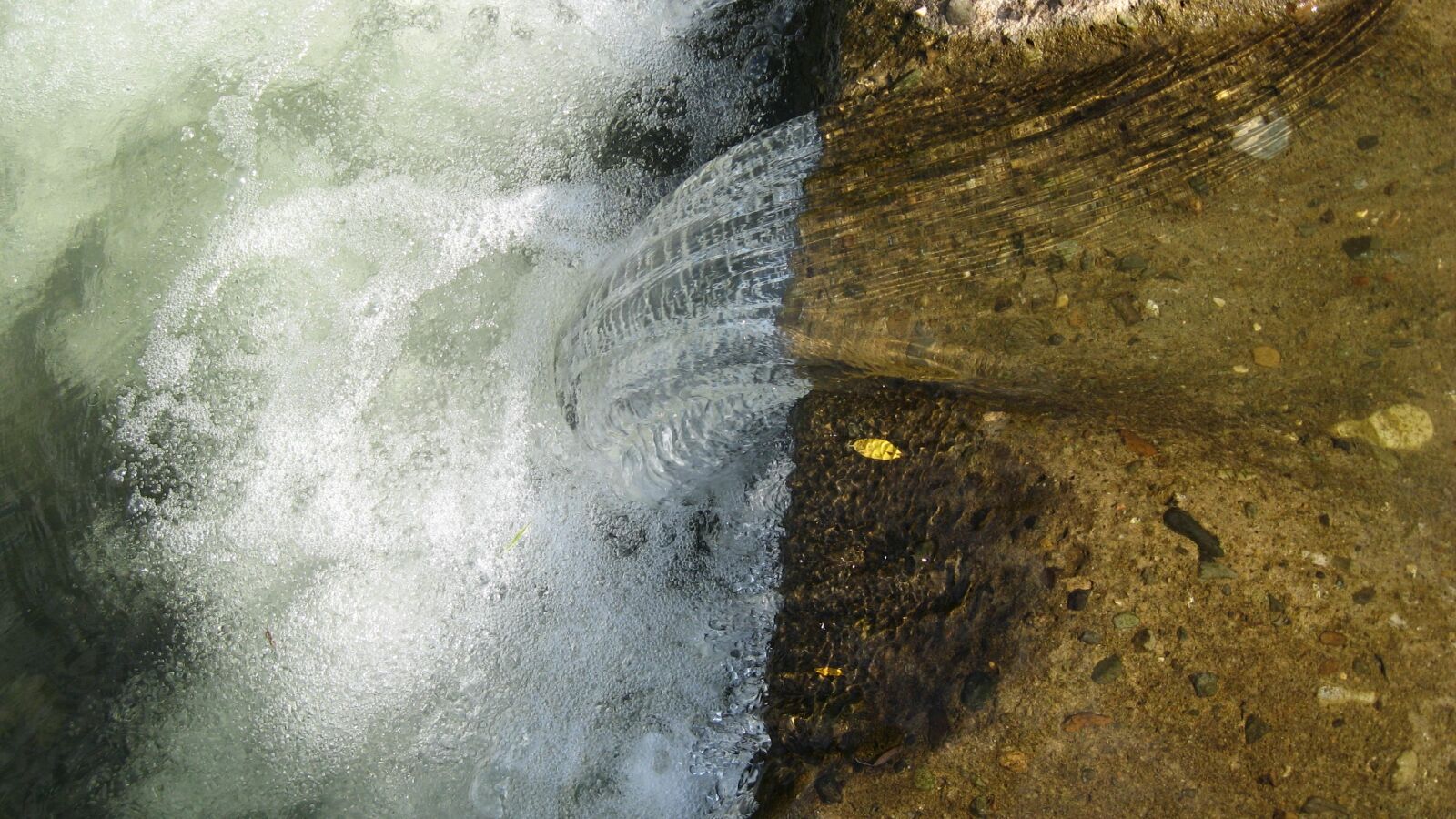 Canon POWERSHOT A550 sample photo. Water, cascade, stream photography