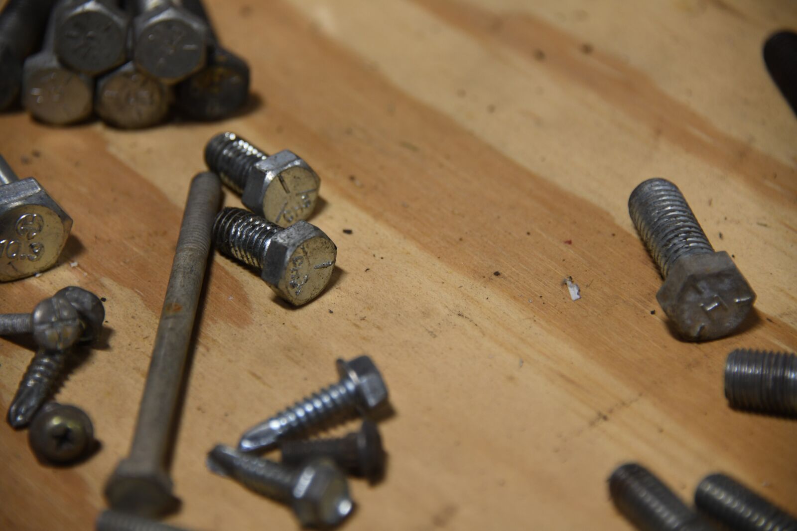 Nikon D850 sample photo. Bolt, metal, working photography