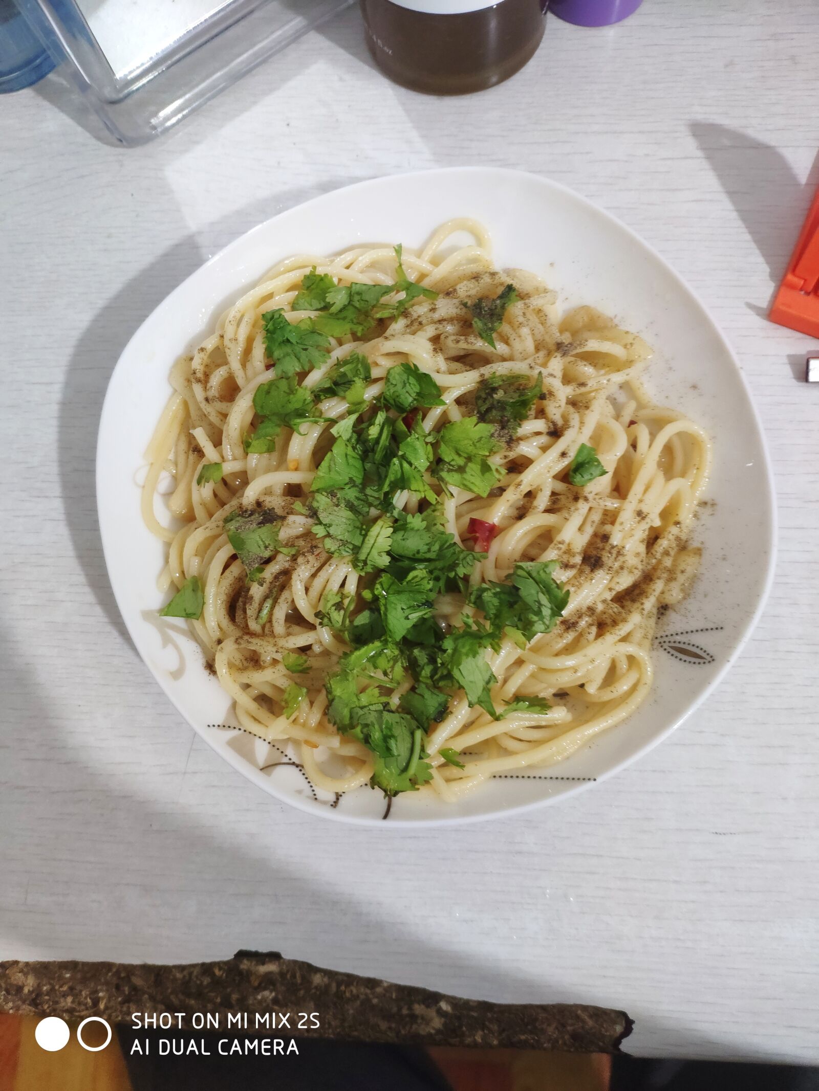 Xiaomi MIX 2S sample photo. Food, cook, spaghetti photography