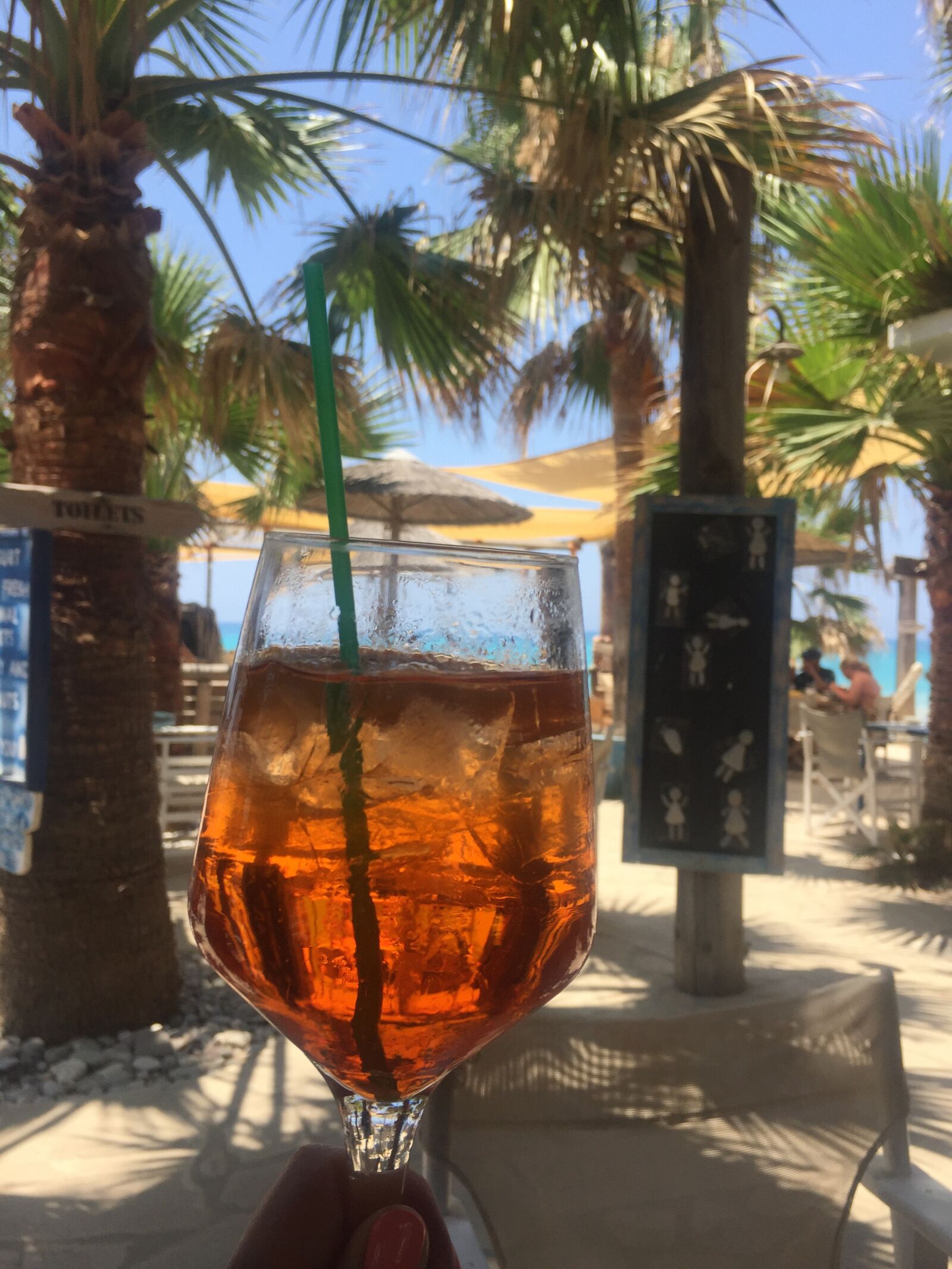 iPhone 6 back camera 4.15mm f/2.2 sample photo. Aperol, drink, summer photography