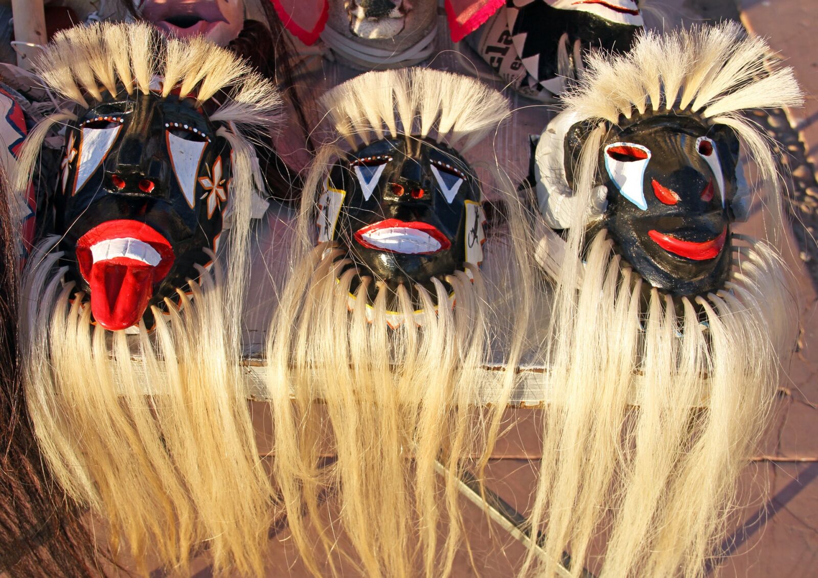 Canon EF-S 18-135mm F3.5-5.6 IS sample photo. Yaqui indian, yaqui masks photography