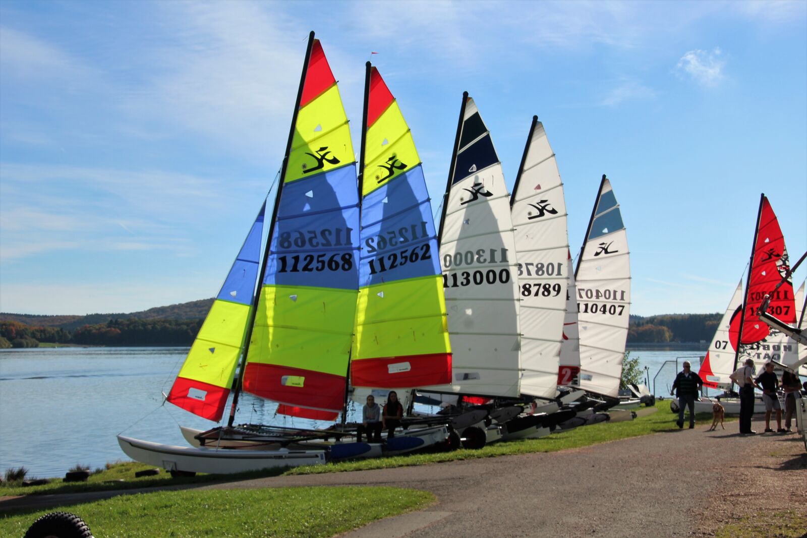 Canon EOS 1200D (EOS Rebel T5 / EOS Kiss X70 / EOS Hi) sample photo. Sail, sailing boats, water photography