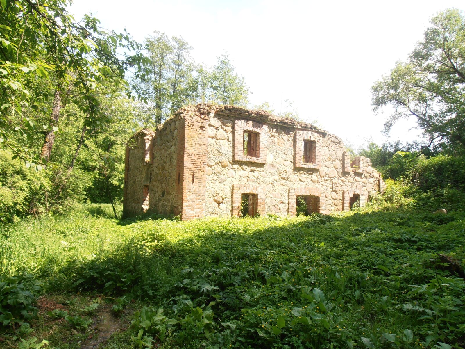 Olympus VR310,D720 sample photo. Old, mill, water photography