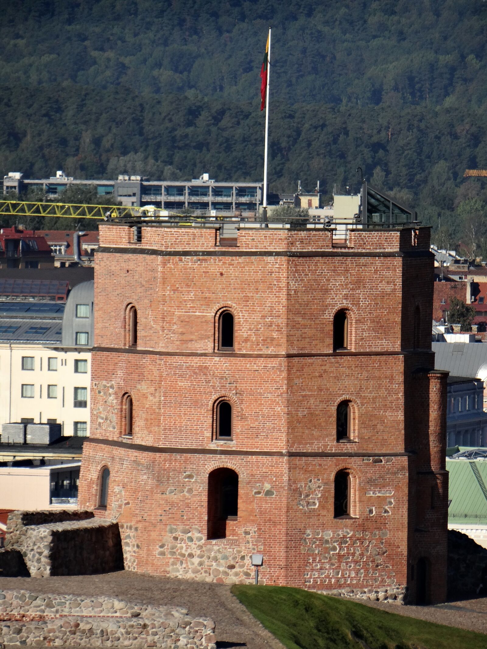 Sony DSC-HX200V sample photo. The hill of gediminas photography