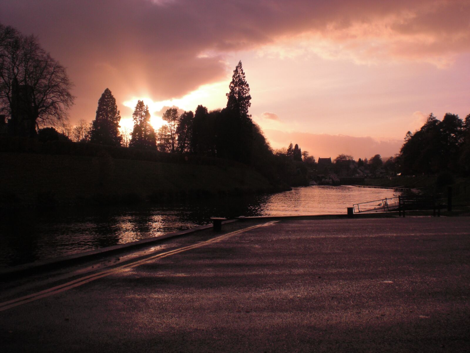 CASIO EX-Z80 sample photo. Atardecer, otoño, autumn photography