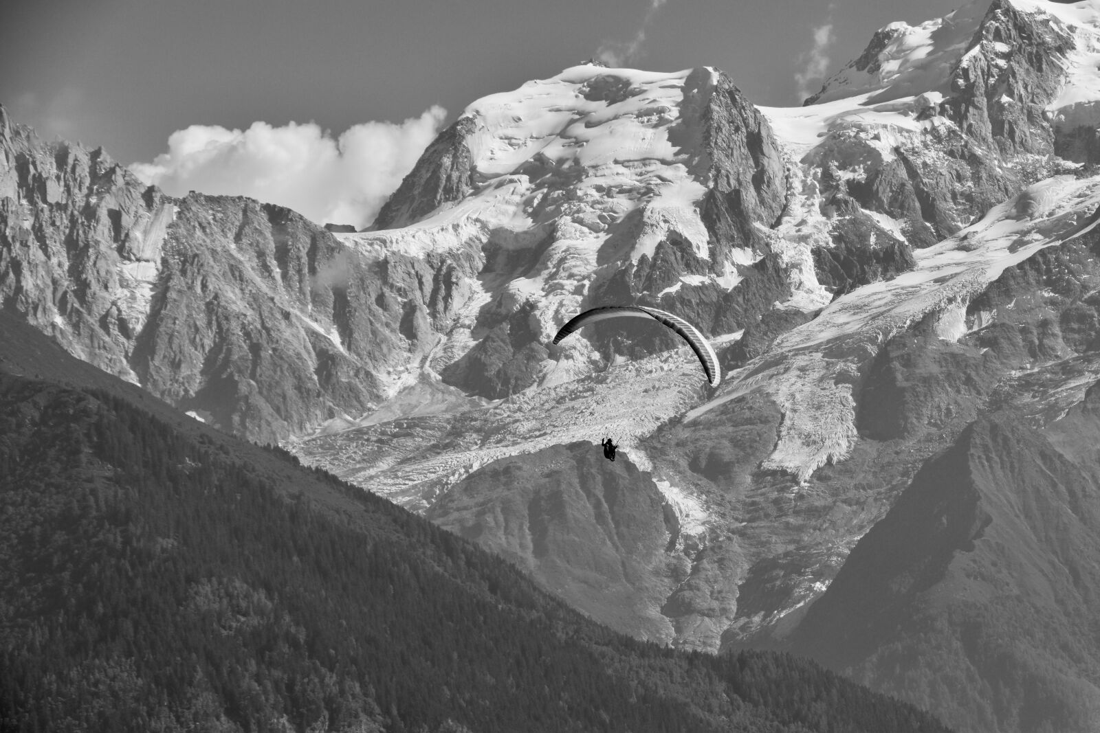 Nikon D5600 sample photo. Paragliding, paraglider, panoramic views photography
