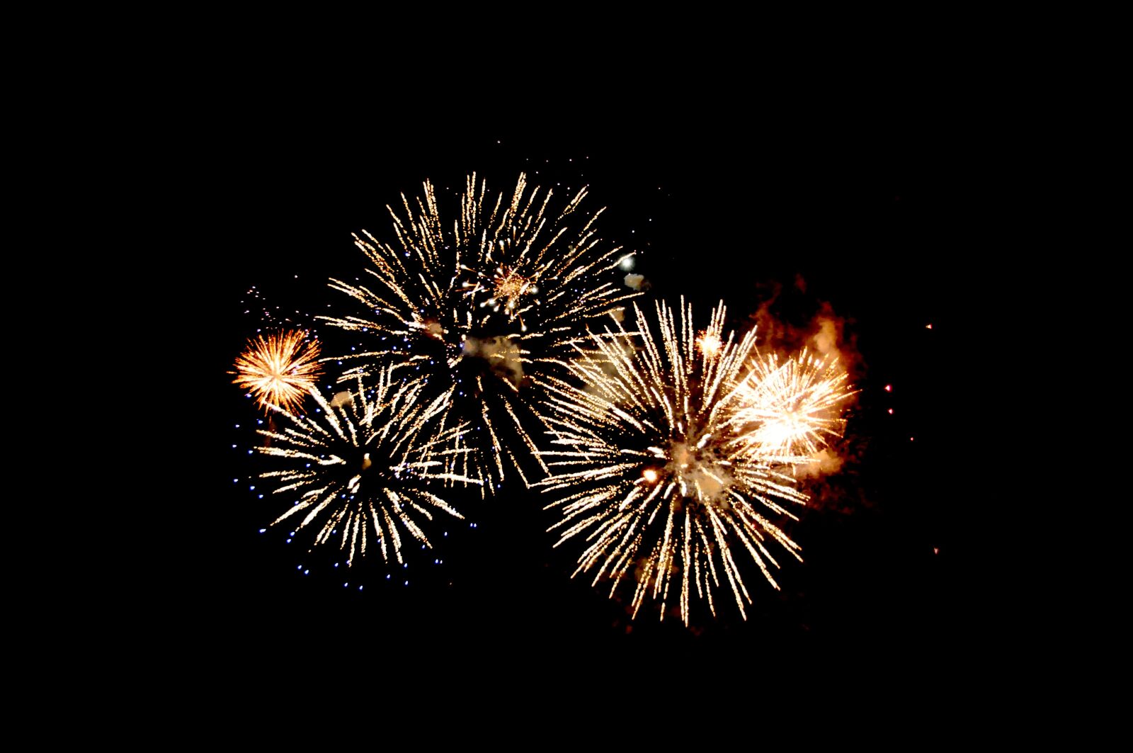Nikon D300 sample photo. Fireworks, night sky, celebration photography